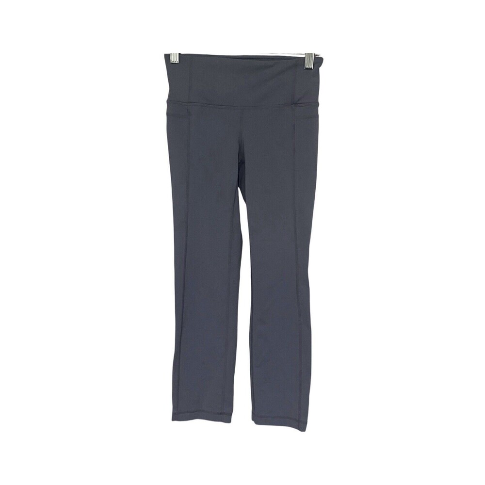 Athleta Straight Up crop leggings Sz XS‎ in Steel Blue style #983309